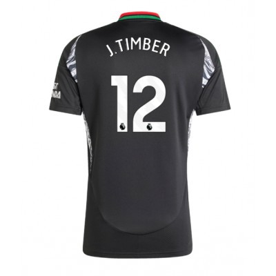 Dres Arsenal Jurrien Timber #12 Gostujuci 2024-25 Kratak Rukav Dres Arsenal Jurrien Timber #12 Gostujuci 2024-25 Kratak Rukav